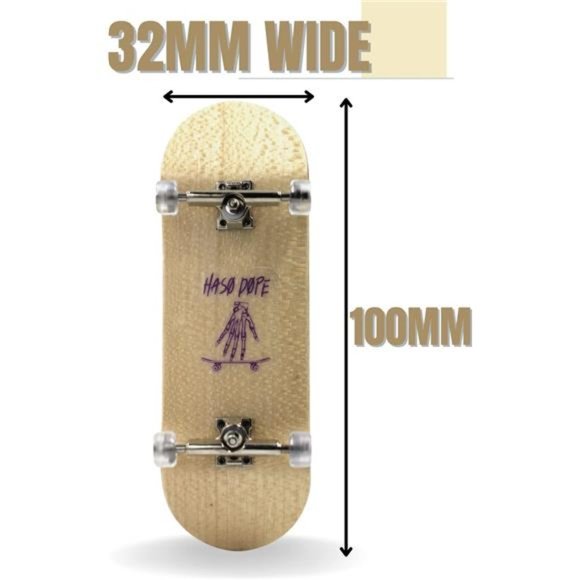32mm Fingerboard, Professional Mini Skateboard Complete Finger Board - Picture 3 of 7